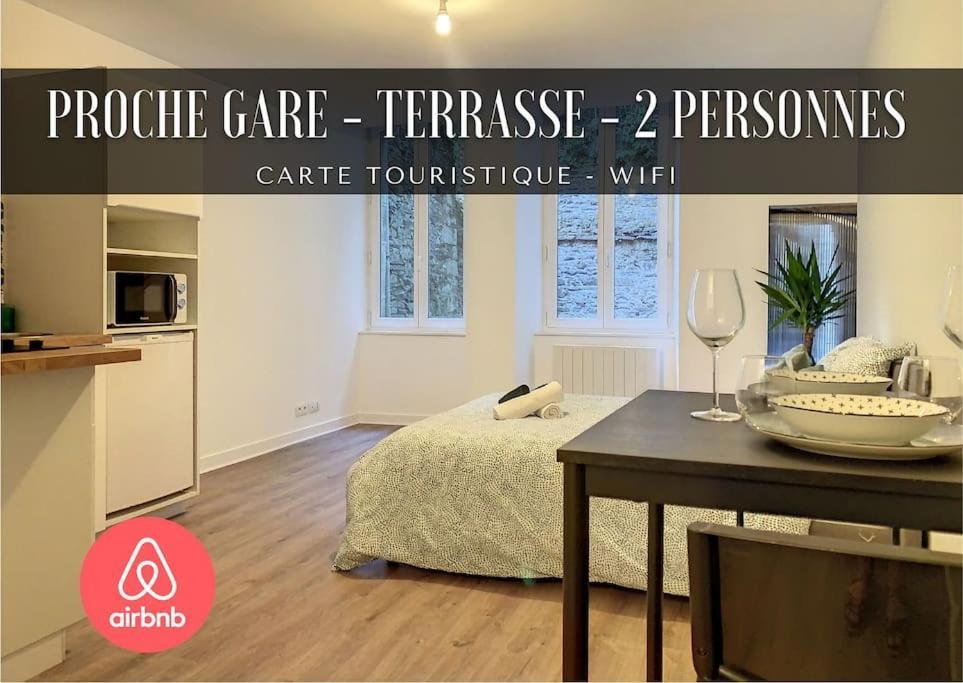 Gambetta - Studio - Terrasse - Proche Gare Apartment Morlaix Exterior photo